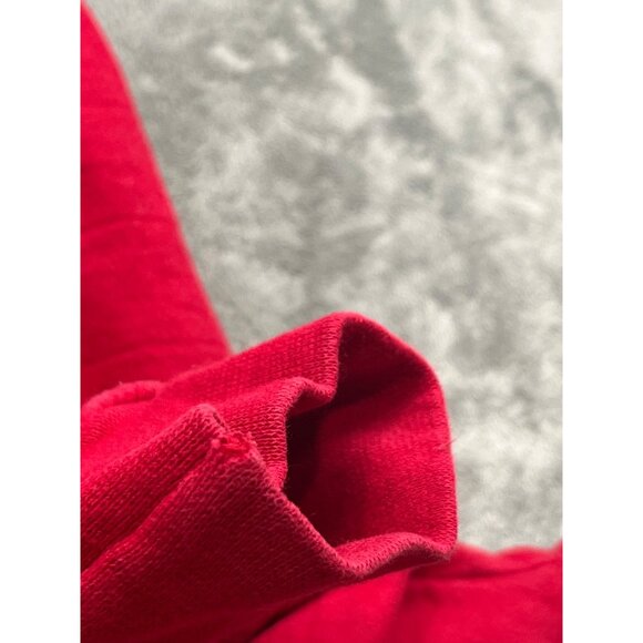 VTG Hanes Ultimate Print Pro Mens XL Red Sweatshirt Adult Cotton Polyester Blend - Picture 8 of 11